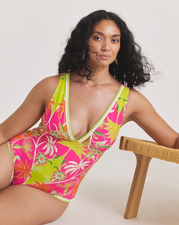 Figleaves Frida Non Wired Plunge Swimsuit