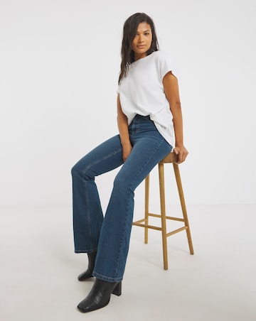 Mid Wash 24/7 Flare Jeans