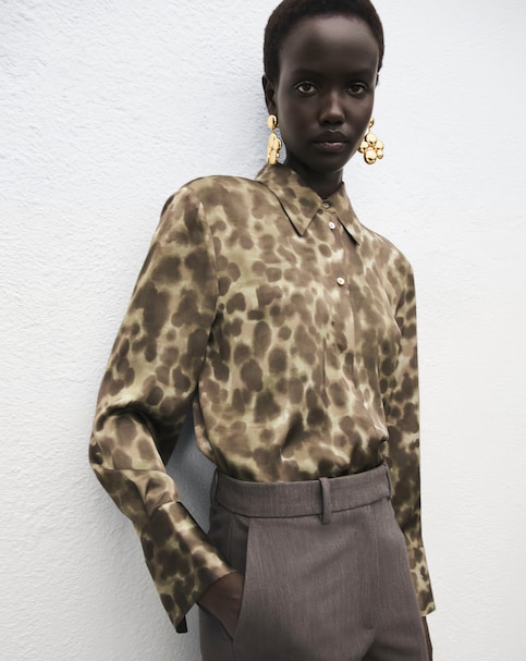 Mango Animal Shirt