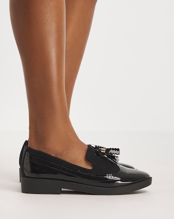 Amy Tassle Trim Loafers - Extra Wide Fit (EEE)