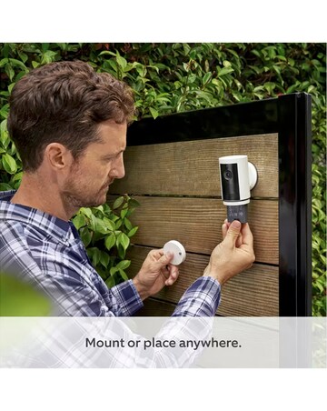 Ring Outdoor Camera Plus Battery - Black