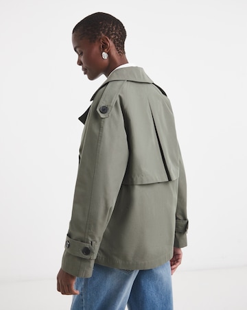 Anthology Khaki Short Trench Coat