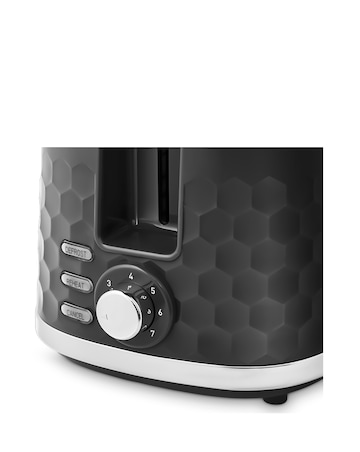 Morphy Richards 220031 Hive 2 Slice Black Toaster