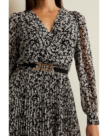 Phase Eight Kezia Floral Wrap Midi Dress