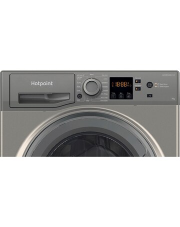 Hotpoint NSWM 7469 GG UK 7kg, 1400rpm, Washing Machine - Graphite + Install