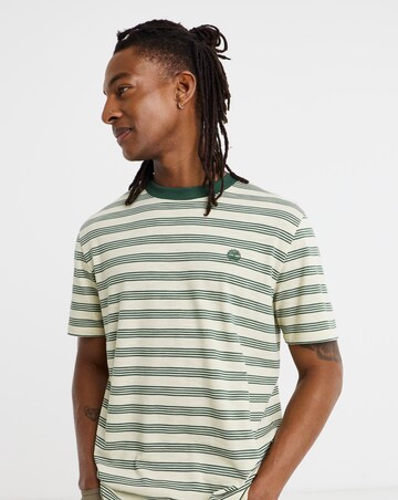 Timberland Striped Short Sleeve Tee