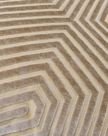 Paoletti Evoke Cut Velvet Large Cushion Cover - Mink