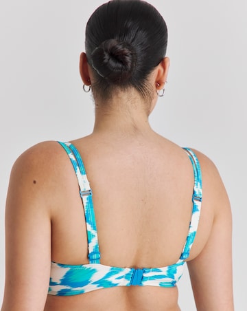 JD Williams Ikat Print Underwired Bikini Top