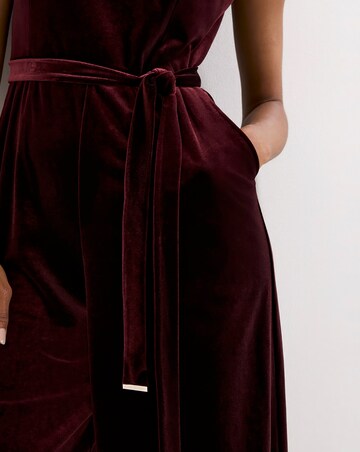 Phase Eight Marta Velvet Jumpsuit