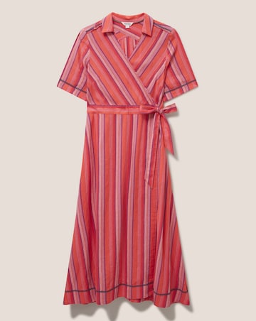 White Stuff Felicity Linen Blend Dress