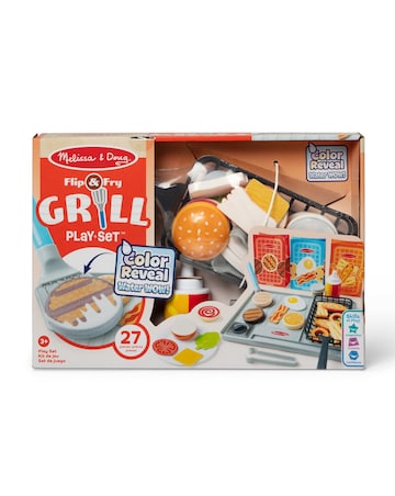 Melissa & Doug Flip N Fry Grill Playset