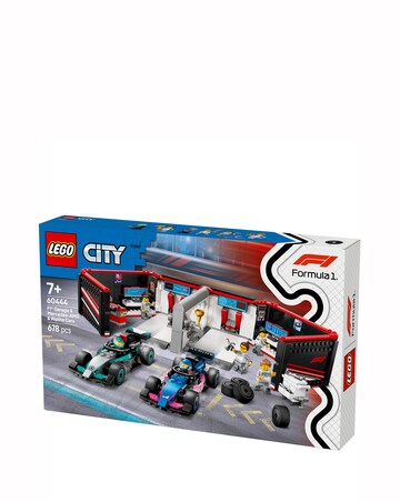 LEGO City F1 Garage & Mercedes-AMG & Alpine Cars Set 60444