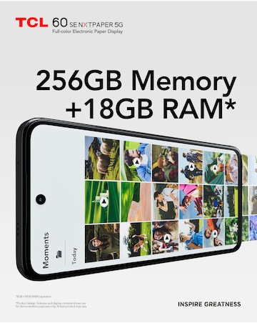 TCL 60 SE NXTPAPER 5G 256GB - Space Grey