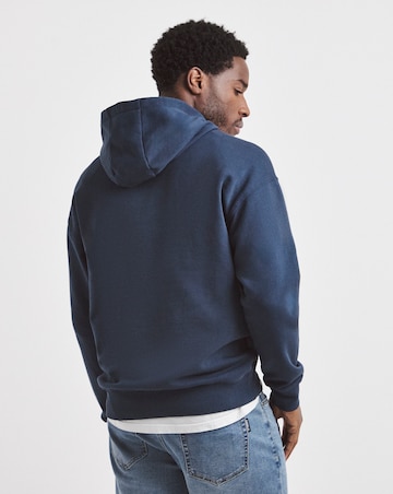 Union Relaxed Hooded Sweatshirt - Navy