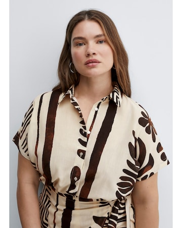 Mango Karina Shirt Mini Dress