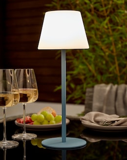 Indoor/Outdoor Dimming Rechargeable Lamp Teal