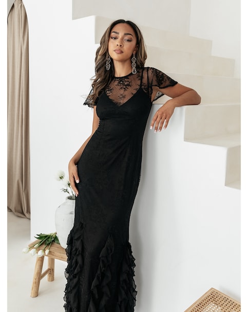 Maya Deluxe Laced Dress