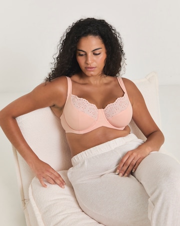 Pretty Secrets (2 Pack) New Jane Full Cup Wired Bras (D-K) Blush/White