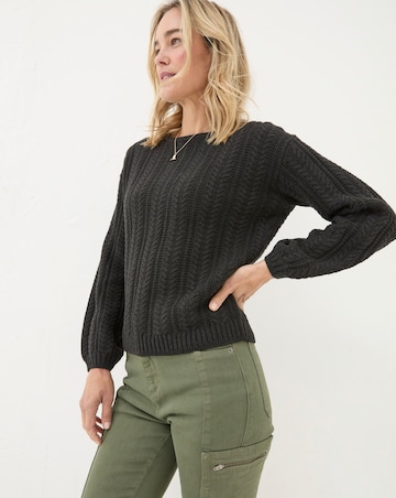 FatFace Anna Cable Cotton Jumper