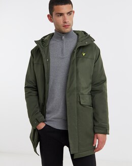 Lyle &amp; Scott Padded Parka - Olive
