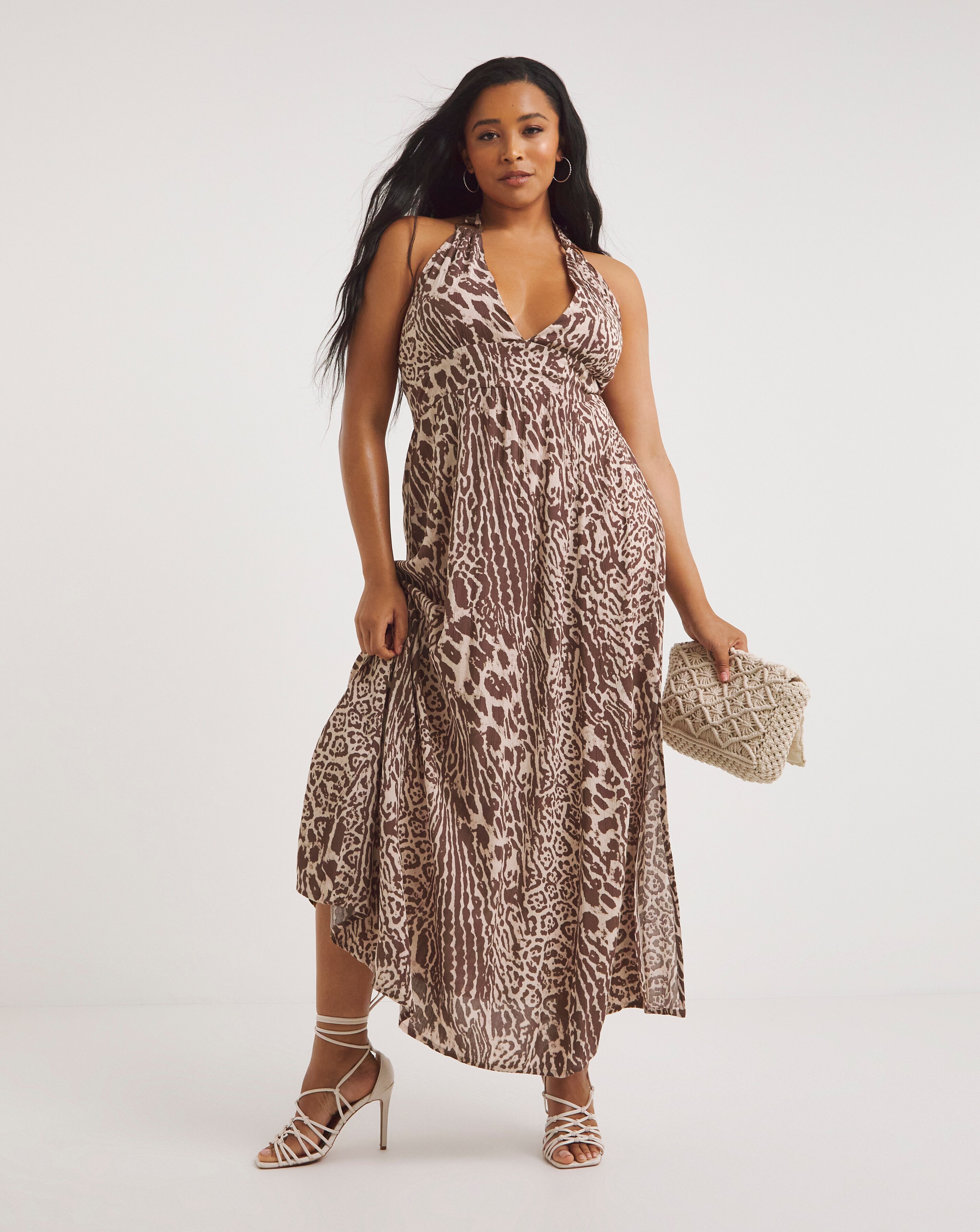 beaded top chiffon dress Amelia Couture 6136S The look is complete CS 4/13/26 Size:18 Months Short Sleeve Backless Short Slip Dress