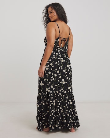 MAGISCULPT Floral Print Maxi Value Beach Dress