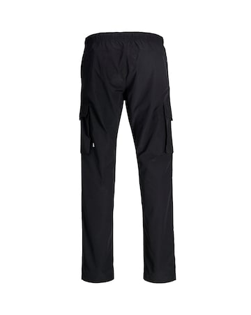 Jack & Jones Kane Ivan Tech Cargo Trousers - Black