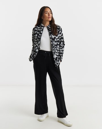 Zip Through Slim Fleece Jacket