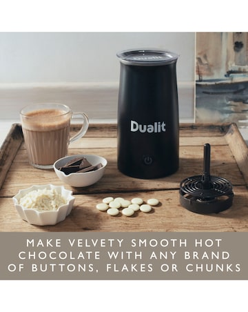 Dualit 84140 Handheld Milk Frother and Hot Chocolate Maker