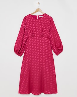 Joanna Hope Jacquard Spot Maxi Dress