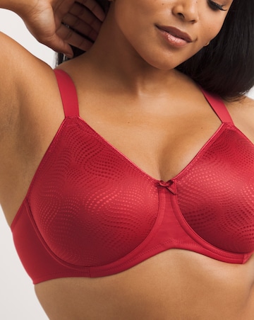 Triumph Essential Minimiser Wired Bra Crimson