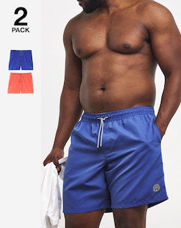 Jack &amp; Jones Fiji 2 Pack Swim Short - Multi