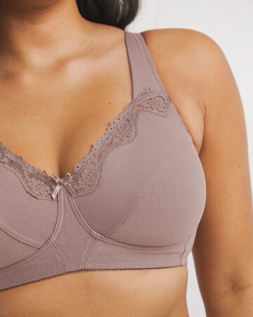 Pretty Secrets 2 Pack Sarah Full Cup Non Wired Bras