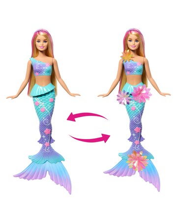 Barbie Flower Magic Mermaid Blonde Doll