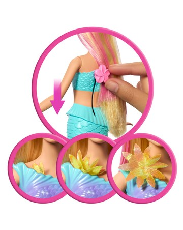 Barbie Flower Magic Mermaid Blonde Doll