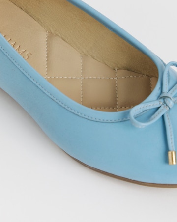 Eliza Basic Leather Ballerina - Extra Wide Fit (EEE)
