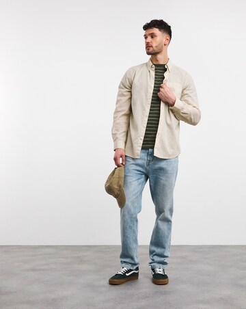 Marl Nepp Stripe T-Shirt Long