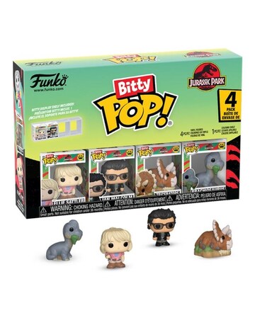 Bitty POP: Jurassic Park - Triceratops 4 Pack