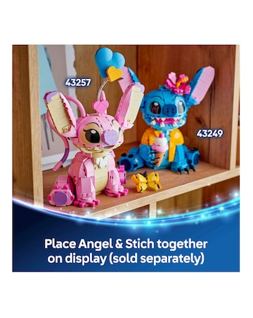 LEGO Disney Angel Lilo & Stitch Building Toy for Girls, Boys and Kids 43257