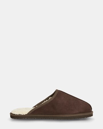 Jack & Jones Dudely Microfibre Slipper - Brown