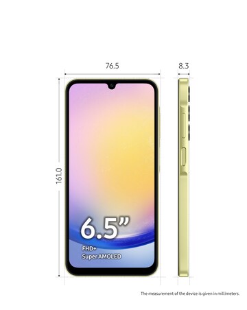 Samsung Galaxy A25 5G 128GB - Yellow