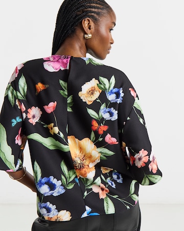 Joanna Hope Floral Printed Blouse