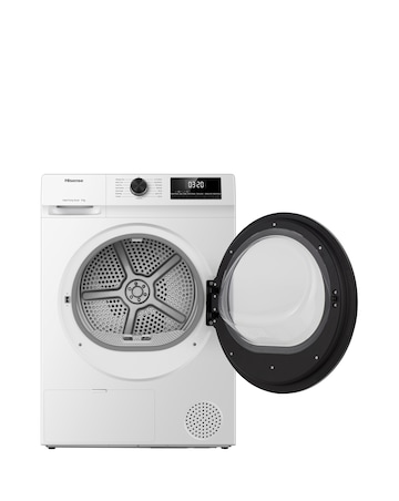 Hisense DH1Q802BW2 1 Series 8kg Heat Pump Dryer - White