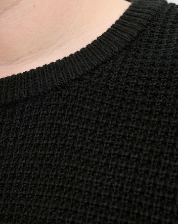 Jack & Jones Global Knitted Jumper - Black