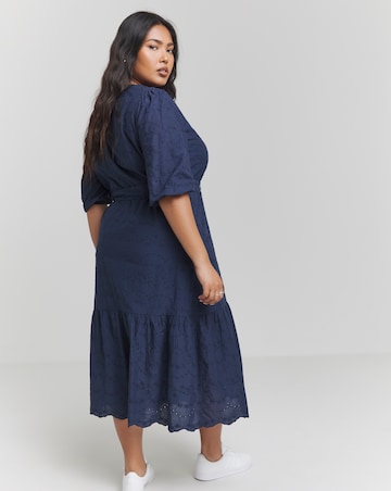 Joe Browns Molly Broderie Belted Midaxi Dress