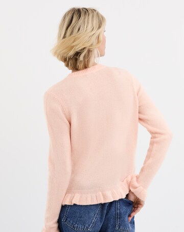 Frill Knit Cardigan
