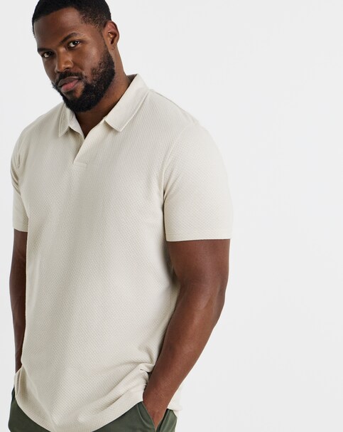 Jack & Jones Devin Daytona Resort Polo - Cream
