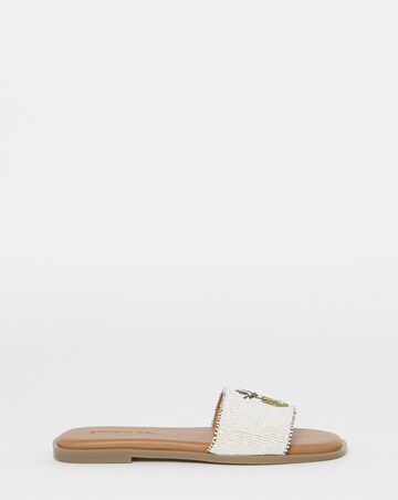 Icona Beaded Fruit Mule Sandals - Extra Wide Fit (EEE)