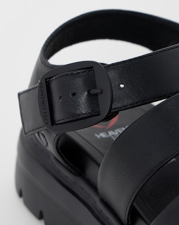 Heavenly Feet Saffron Fisherman Chunky Sandals - Extra Wide Fit (EEE)