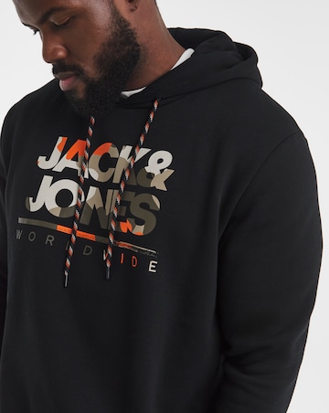 Jack & Jones Luke Sweat Big Logo Hoodie